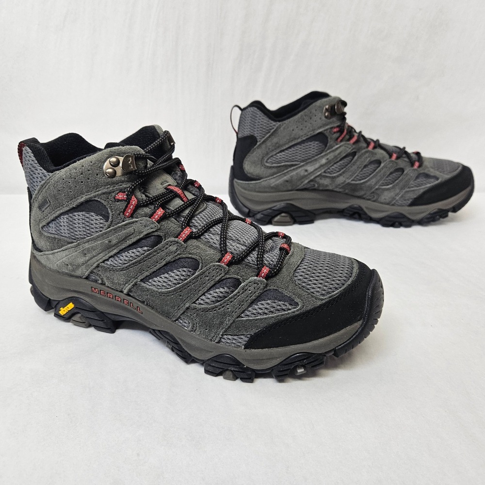 Merrell Moab 3 Mid GTX Hiking Boots Waterproof J035785 Beluga Grey Mens Size 9.5